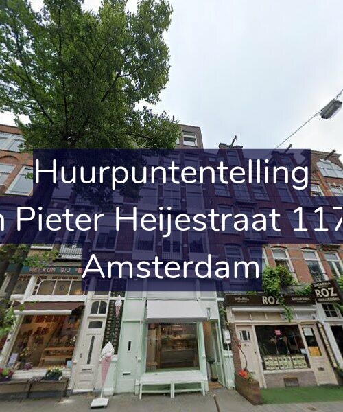 Foto gevel Huurpuntentelling voor Jan Pieter Heijestraat 117-3, Amsterdam
