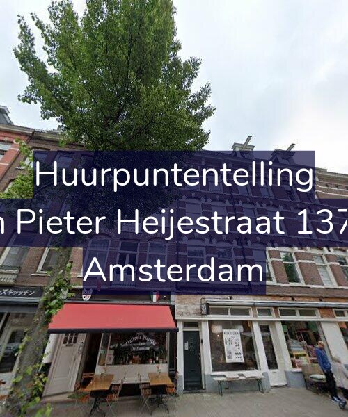 Foto gevel Huurpuntentelling voor Jan Pieter Heijestraat 137-4, Amsterdam