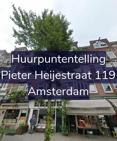Foto gevel Huurpuntentelling voor Jan Pieter Heijestraat 119-A1, Amsterdam
