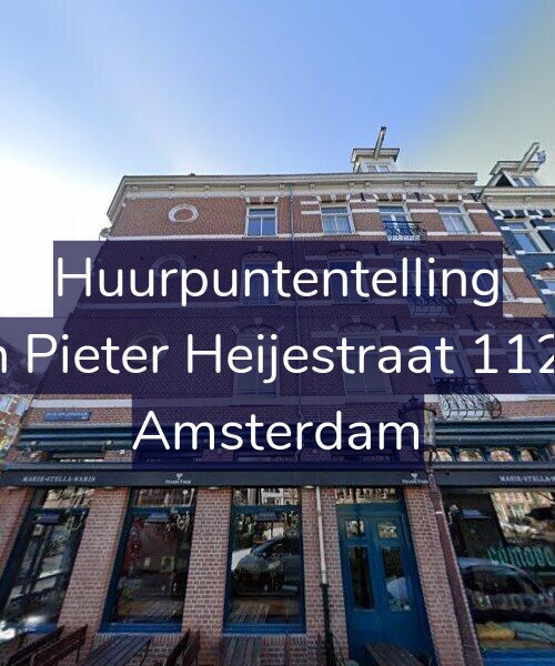 Foto gevel Huurpuntentelling voor Jan Pieter Heijestraat 112-4, Amsterdam