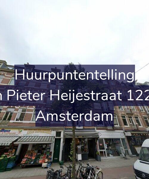 Foto gevel Huurpuntentelling voor Jan Pieter Heijestraat 122-1, Amsterdam