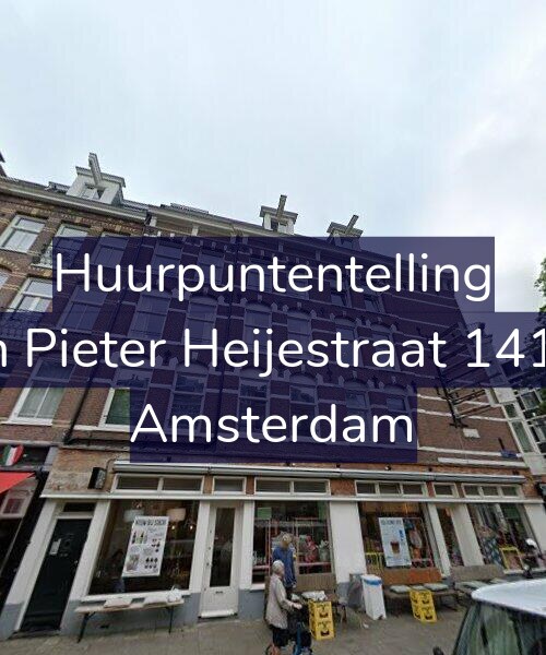 Foto gevel Huurpuntentelling voor Jan Pieter Heijestraat 141-2, Amsterdam