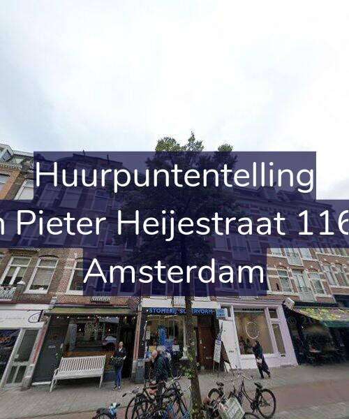 Foto gevel Huurpuntentelling voor Jan Pieter Heijestraat 116-4, Amsterdam