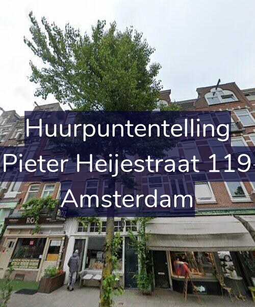 Foto gevel Huurpuntentelling voor Jan Pieter Heijestraat 119-A2, Amsterdam