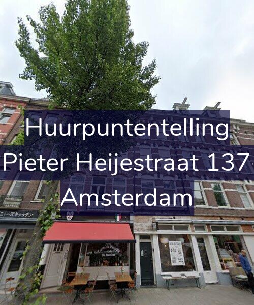 Foto gevel Huurpuntentelling voor Jan Pieter Heijestraat 137-3A, Amsterdam