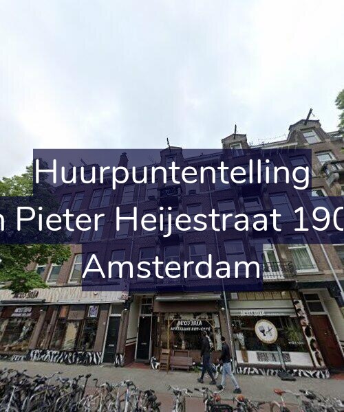 Foto gevel Huurpuntentelling voor Jan Pieter Heijestraat 190-3, Amsterdam