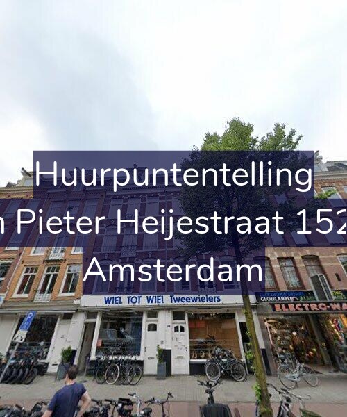 Foto gevel Huurpuntentelling voor Jan Pieter Heijestraat 152-2, Amsterdam