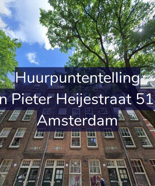 Foto gevel Huurpuntentelling voor Jan Pieter Heijestraat 51-3, Amsterdam