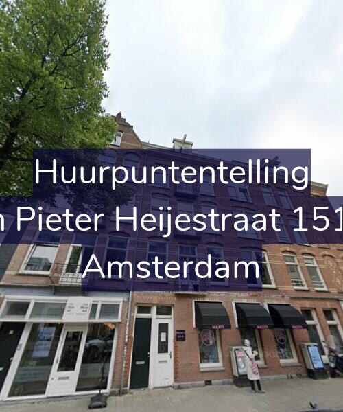 Foto gevel Huurpuntentelling voor Jan Pieter Heijestraat 151-3, Amsterdam