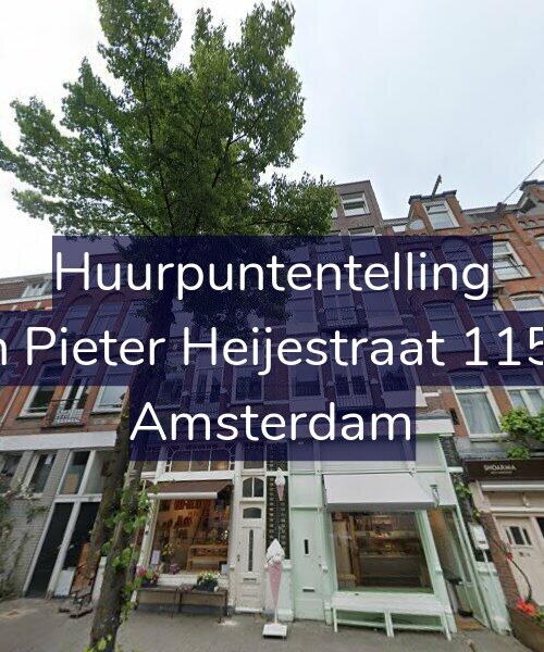 Foto gevel Huurpuntentelling voor Jan Pieter Heijestraat 115-2, Amsterdam