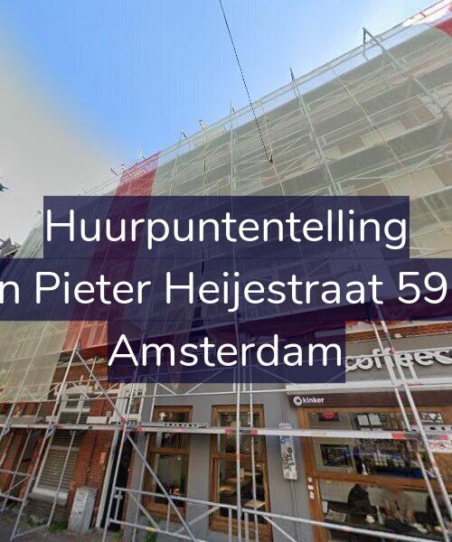 Foto gevel Huurpuntentelling voor Jan Pieter Heijestraat 59-2, Amsterdam