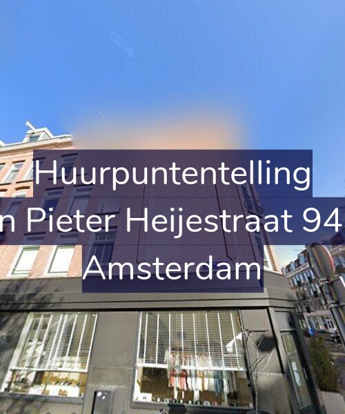 Foto gevel Huurpuntentelling voor Jan Pieter Heijestraat 94-2, Amsterdam