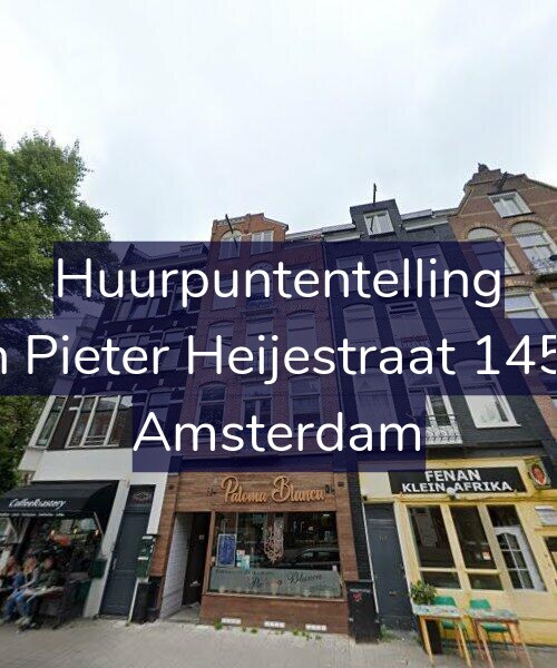 Foto gevel Huurpuntentelling voor Jan Pieter Heijestraat 145-3, Amsterdam
