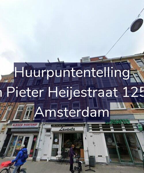 Foto gevel Huurpuntentelling voor Jan Pieter Heijestraat 125-1, Amsterdam
