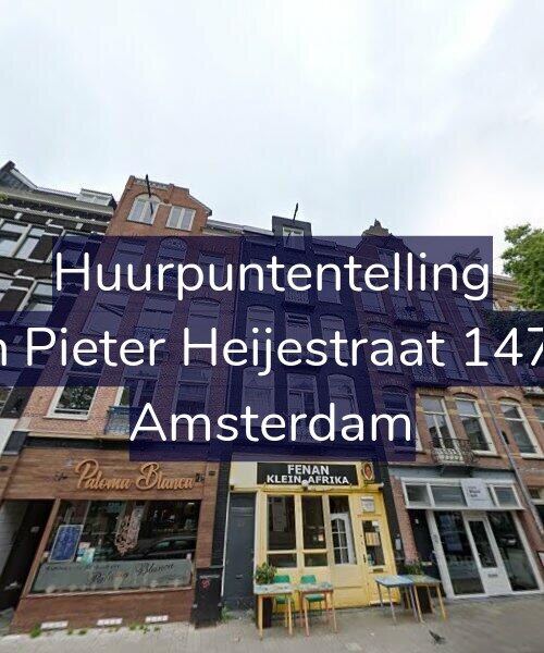 Foto gevel Huurpuntentelling voor Jan Pieter Heijestraat 147-2, Amsterdam