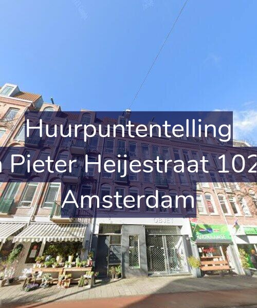 Foto gevel Huurpuntentelling voor Jan Pieter Heijestraat 102-A, Amsterdam