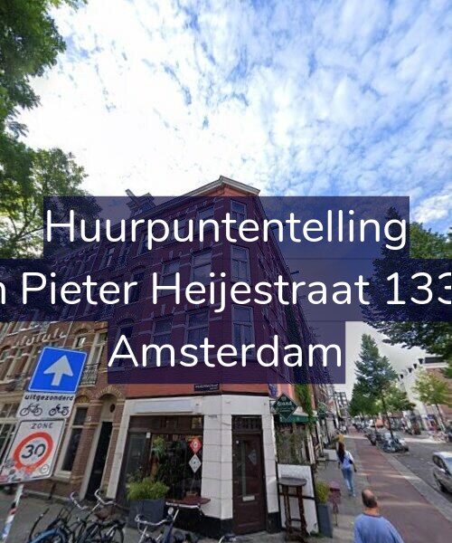 Foto gevel Huurpuntentelling voor Jan Pieter Heijestraat 133-3, Amsterdam