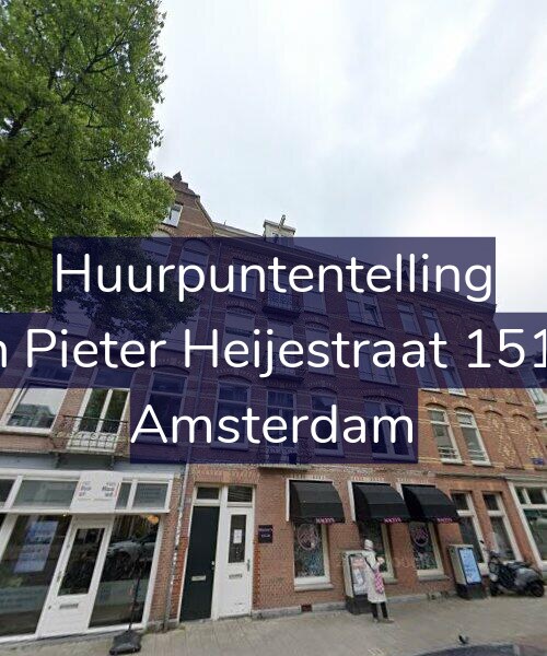 Foto gevel Huurpuntentelling voor Jan Pieter Heijestraat 151-4, Amsterdam