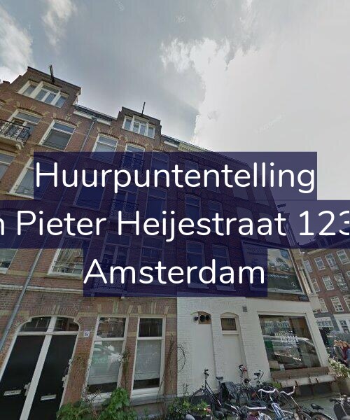 Foto gevel Huurpuntentelling voor Jan Pieter Heijestraat 123-3, Amsterdam