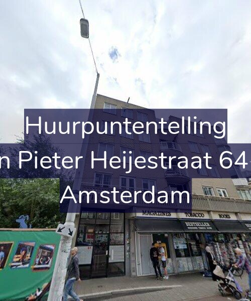 Foto gevel Huurpuntentelling voor Jan Pieter Heijestraat 64-B, Amsterdam