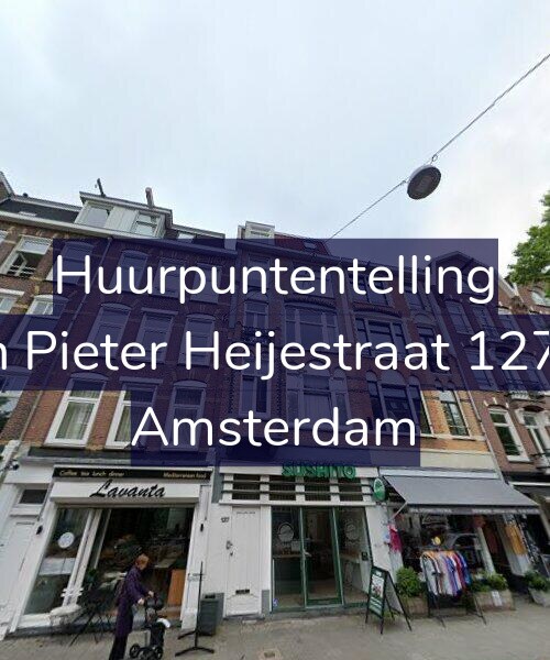 Foto gevel Huurpuntentelling voor Jan Pieter Heijestraat 127-2, Amsterdam