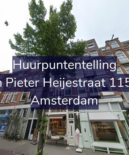 Foto gevel Huurpuntentelling voor Jan Pieter Heijestraat 115-4, Amsterdam