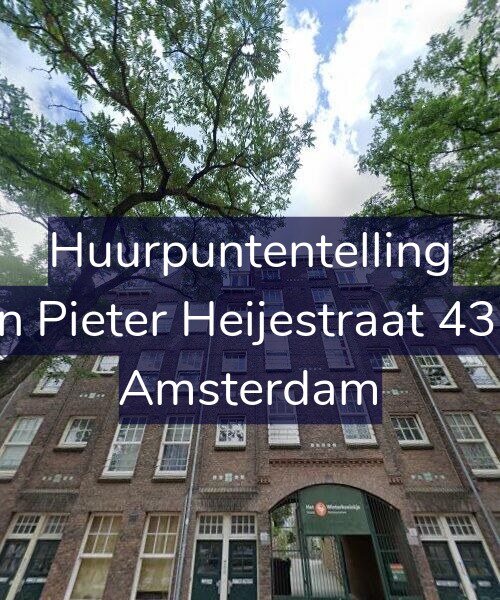 Foto gevel Huurpuntentelling voor Jan Pieter Heijestraat 43-3, Amsterdam