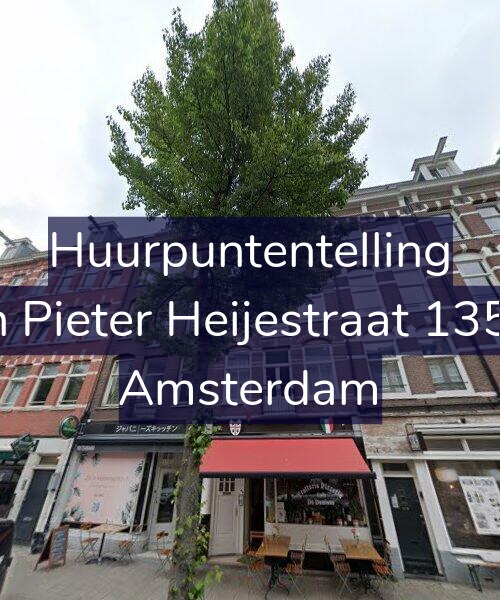 Foto gevel Huurpuntentelling voor Jan Pieter Heijestraat 135-1, Amsterdam