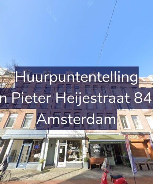 Foto gevel Huurpuntentelling voor Jan Pieter Heijestraat 84-3, Amsterdam