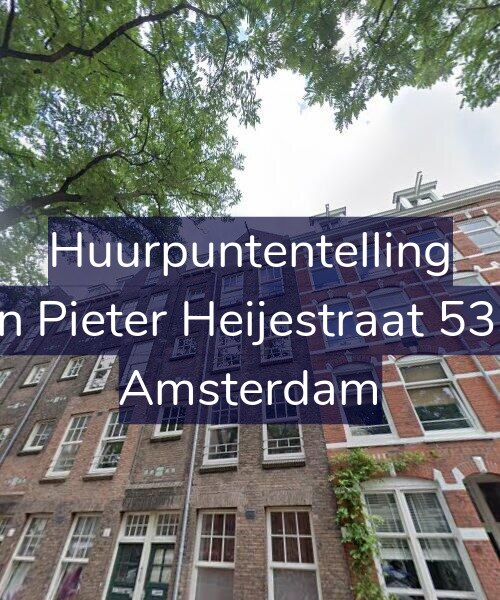Foto gevel Huurpuntentelling voor Jan Pieter Heijestraat 53-3, Amsterdam