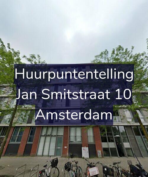 Foto gevel Huurpuntentelling voor Jan Smitstraat 10, Amsterdam