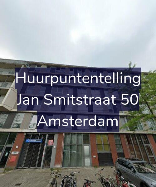 Foto gevel Huurpuntentelling voor Jan Smitstraat 50, Amsterdam