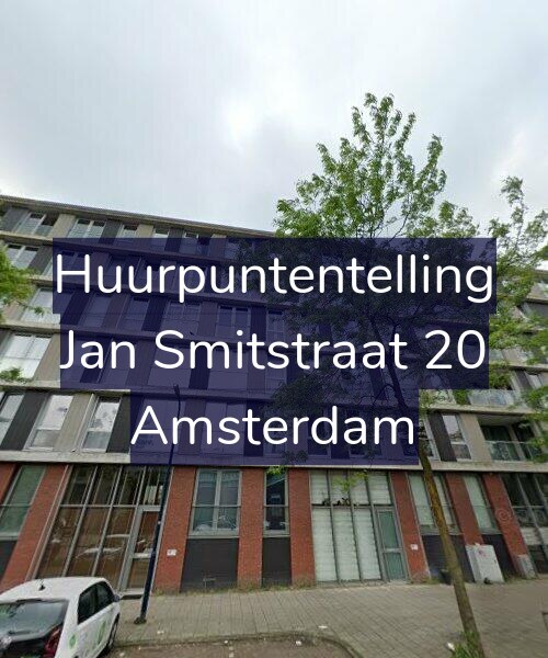 Foto gevel Huurpuntentelling voor Jan Smitstraat 20, Amsterdam