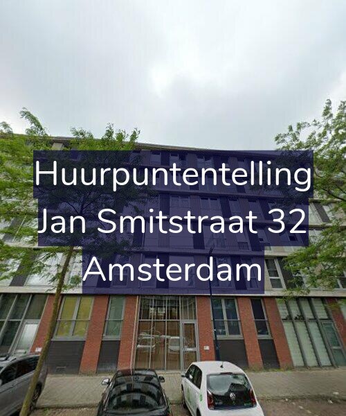 Foto gevel Huurpuntentelling voor Jan Smitstraat 32, Amsterdam