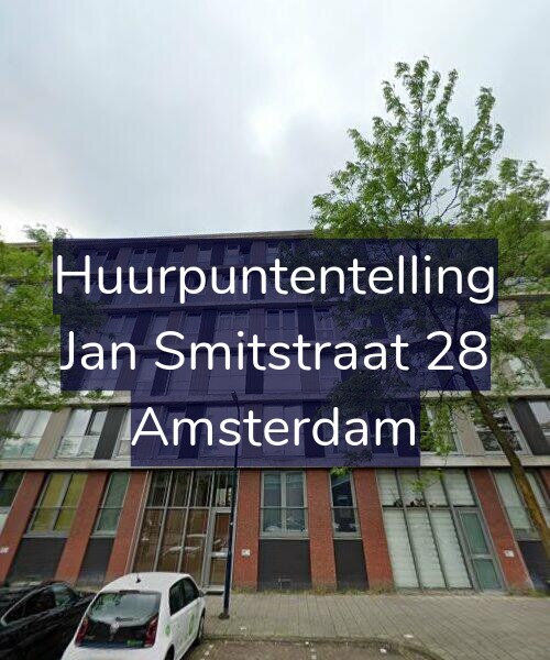 Foto gevel Huurpuntentelling voor Jan Smitstraat 28, Amsterdam