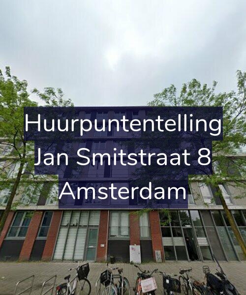Foto gevel Huurpuntentelling voor Jan Smitstraat 8, Amsterdam