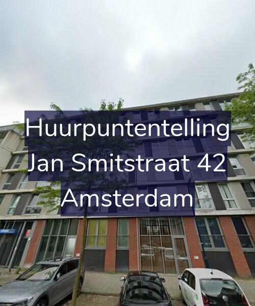 Foto gevel Huurpuntentelling voor Jan Smitstraat 42, Amsterdam