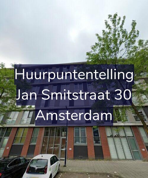 Foto gevel Huurpuntentelling voor Jan Smitstraat 30, Amsterdam