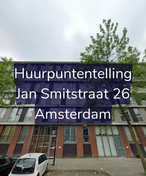 Foto gevel Huurpuntentelling voor Jan Smitstraat 26, Amsterdam