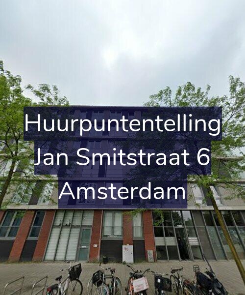 Foto gevel Huurpuntentelling voor Jan Smitstraat 6, Amsterdam