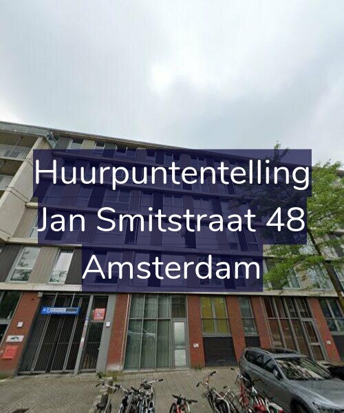 Foto gevel Huurpuntentelling voor Jan Smitstraat 48, Amsterdam