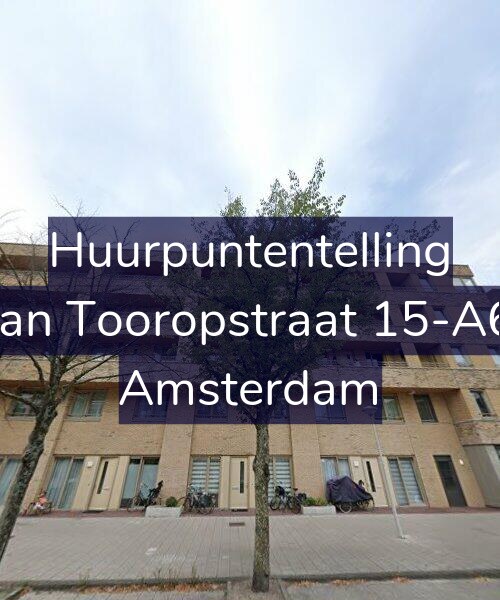 Foto gevel Huurpuntentelling voor Jan Tooropstraat 15-A6, Amsterdam
