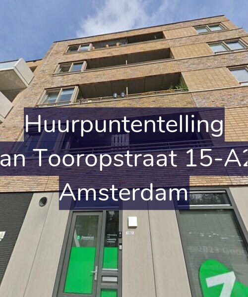 Foto gevel Huurpuntentelling voor Jan Tooropstraat 15-A2, Amsterdam