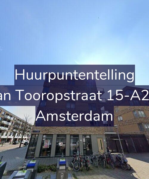 Foto gevel Huurpuntentelling voor Jan Tooropstraat 15-A22, Amsterdam