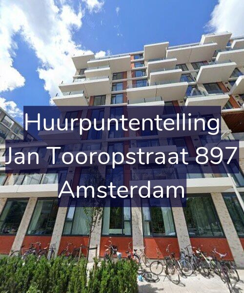 Foto gevel Huurpuntentelling voor Jan Tooropstraat 897, Amsterdam