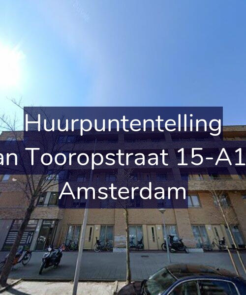 Foto gevel Huurpuntentelling voor Jan Tooropstraat 15-A18, Amsterdam