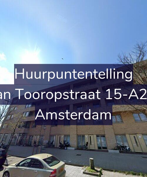 Foto gevel Huurpuntentelling voor Jan Tooropstraat 15-A25, Amsterdam
