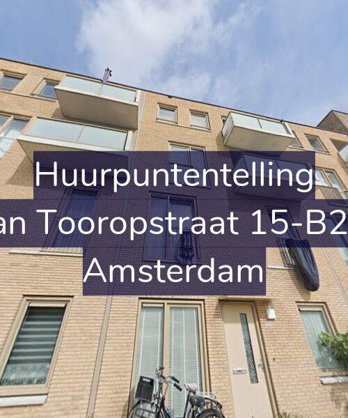 Foto gevel Huurpuntentelling voor Jan Tooropstraat 15-B24, Amsterdam