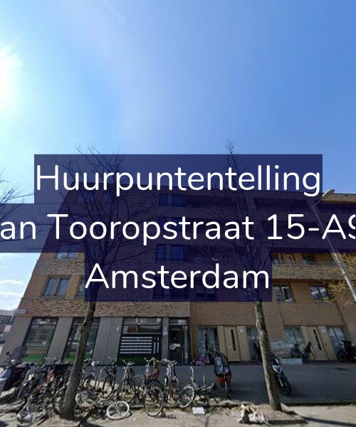 Foto gevel Huurpuntentelling voor Jan Tooropstraat 15-A9, Amsterdam