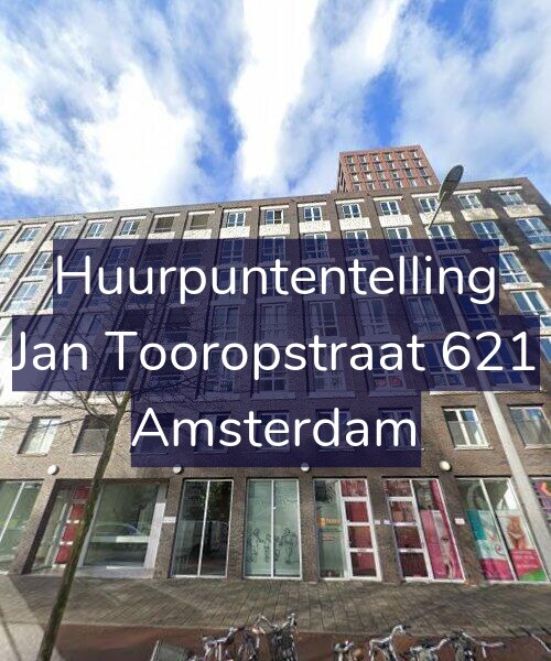 Foto gevel Huurpuntentelling voor Jan Tooropstraat 621, Amsterdam